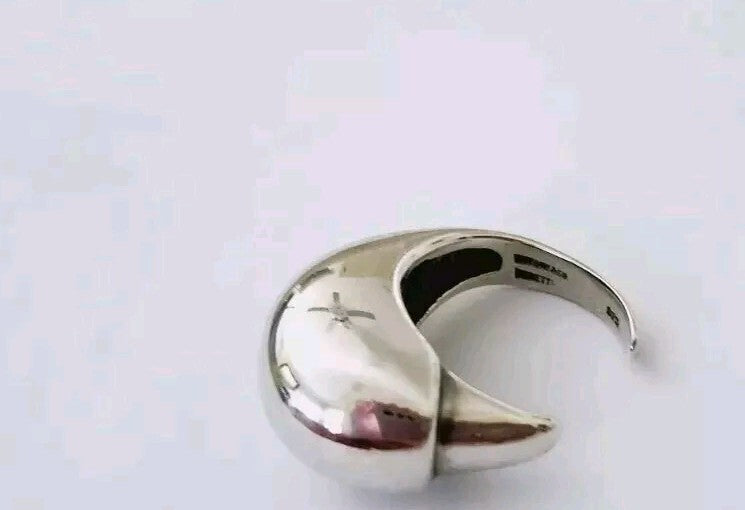 Tiffany & Co Peretti Eagle Talon Ring Sterling Silver Sz 5.5-8.5 Vintage, Rare