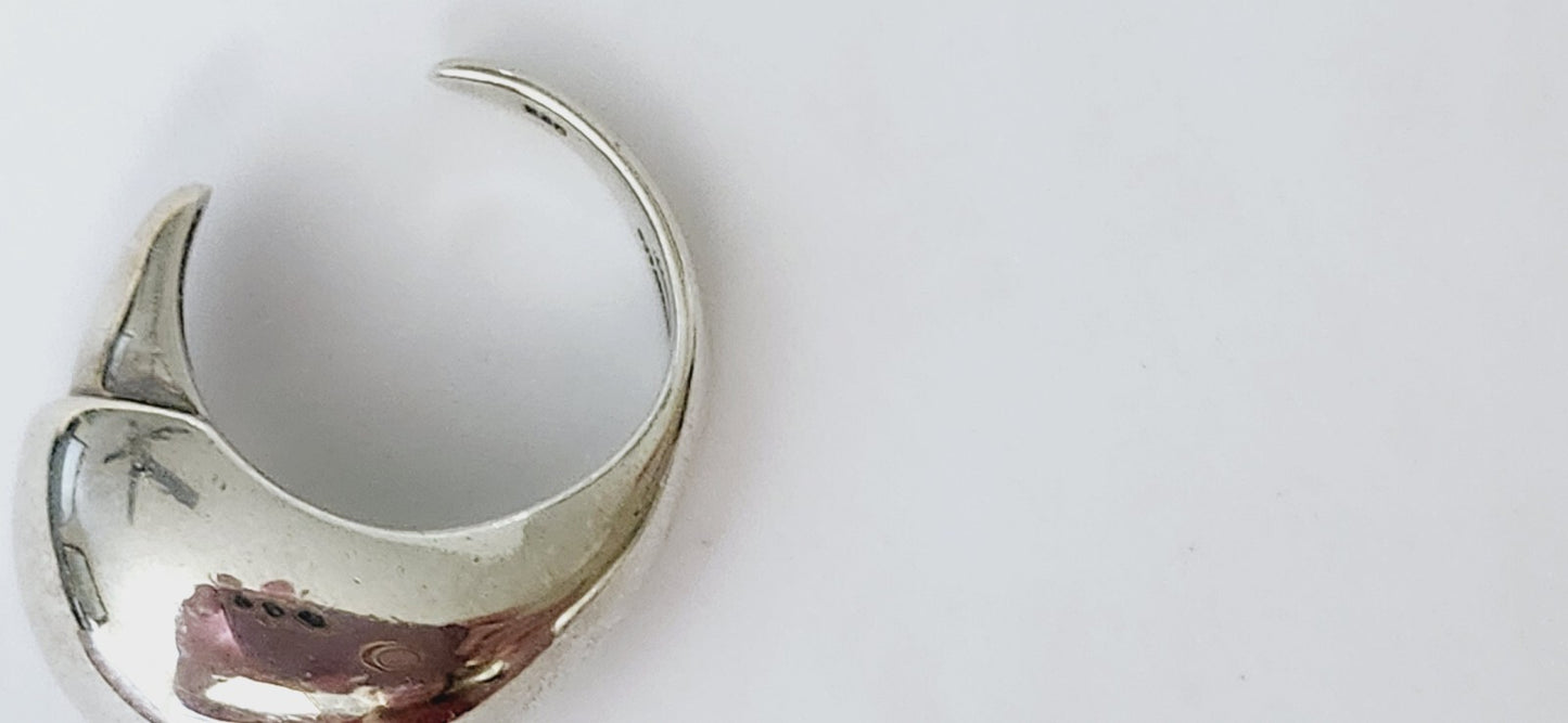 Tiffany & Co Peretti Eagle Talon Ring Sterling Silver Sz 5.5-8.5 Vintage, Rare